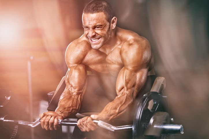 BCAA para ajudar na construção de massa muscular
