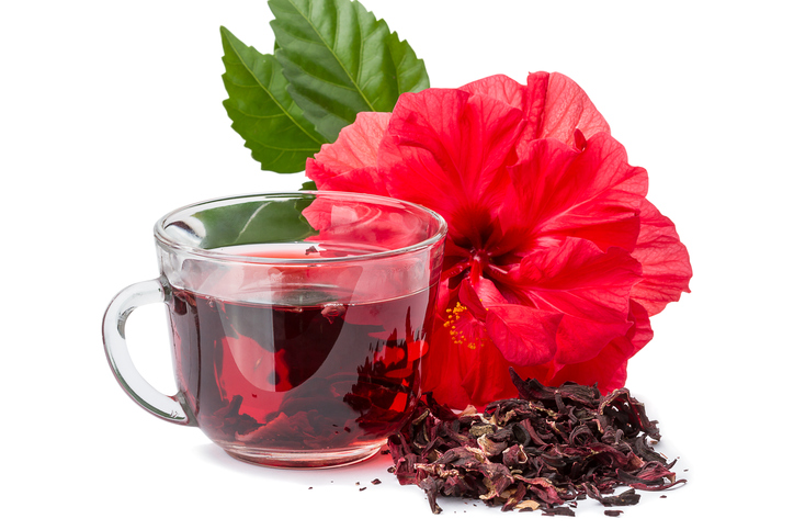 Chá de Hibisco - termogênicos naturais