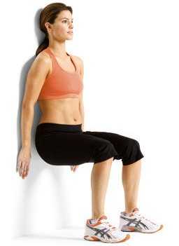 Exercícios para ganhar massa muscular agachamento isometria