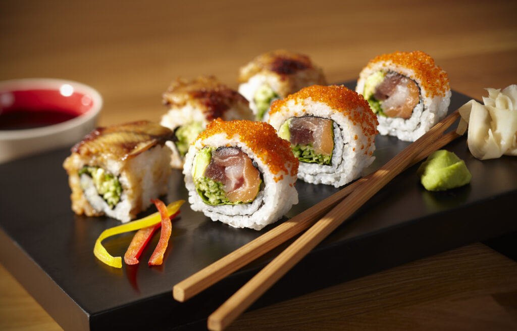 sushi engorda