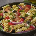 salada de macarrão